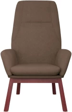 vidaXL Πολυθρόνα Relax Taupe Υφασμάτινη