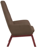 vidaXL Πολυθρόνα Relax Taupe Υφασμάτινη