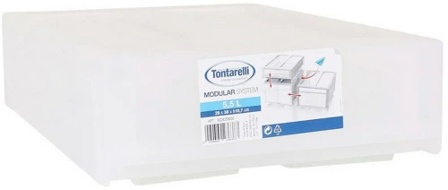 Σιφονιέρα Tontarelli Modular Λευκό 29 x 38 x 10,7 cm