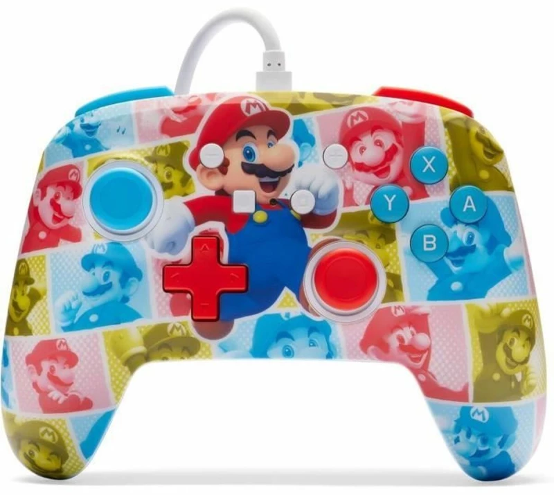 Τηλεχειριστήριο για Gaming Powera Mario Hero Reel rouge Nintendo Switch