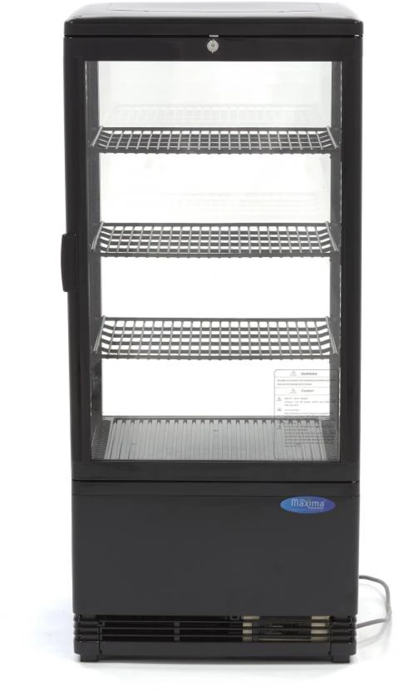 Display Fridge - 78L - 43cm - Black