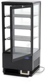 Display Fridge - 78L - 43cm - Black