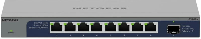 Διακόπτης Netgear GS108X-100EUS