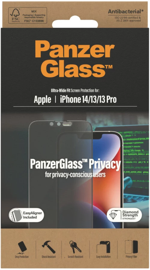 Προστατευτικό Οθόνης για Κινητά Panzer Glass P2783 Apple iPhone 13 Pro iPhone 13 iPhone 14