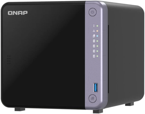 Δικτυακή συσκευή αποθήκευσης NAS Qnap TS-432X-4G Μαύρο