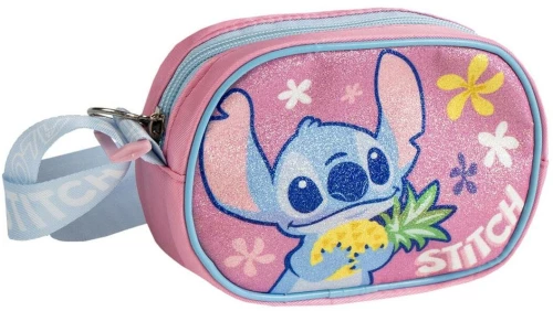 Τσάντα Ώμου Stitch Ροζ