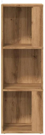 vidaXL Γωνιακό ντουλάπι Artisan Oak 33x33x100 cm Κατασκευασμένο ξύλο