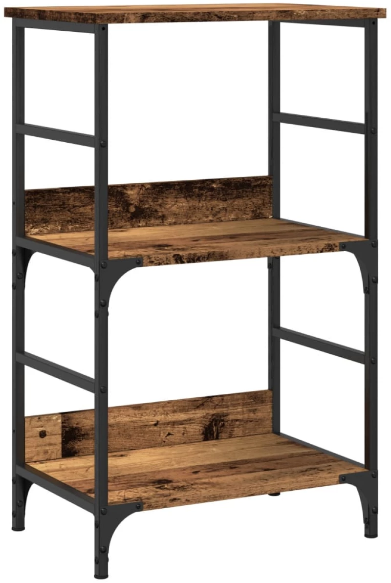 vidaXL Ντουλάπι βιβλίων Παλιό ξύλο 50x33x82 cm Κατασκευασμένο ξύλο