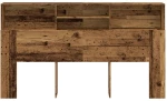 vidaXL Ντουλάπι κεφαλάρι Παλιό ξύλο 180x19x103,5 cm Ξύλο μηχανής