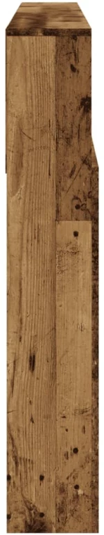 vidaXL Ντουλάπι κεφαλάρι Παλιό ξύλο 180x19x103,5 cm Ξύλο μηχανής