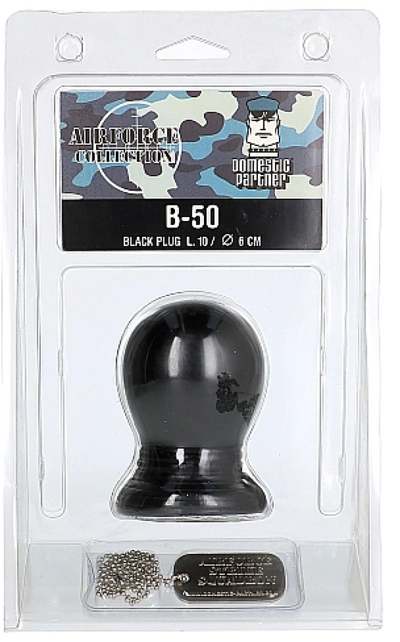 B-50 - Black Anal Plug