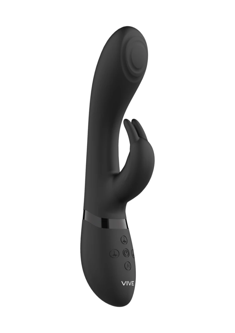 Vive Cato - Pulse G-spot Rabbit - Black