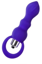 ToDo by Toyfa Anal plug Curvy silicone purple 14 cm, O 3.2 cm
