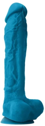 Colours - Pleasures - 10" Dildo - Blue