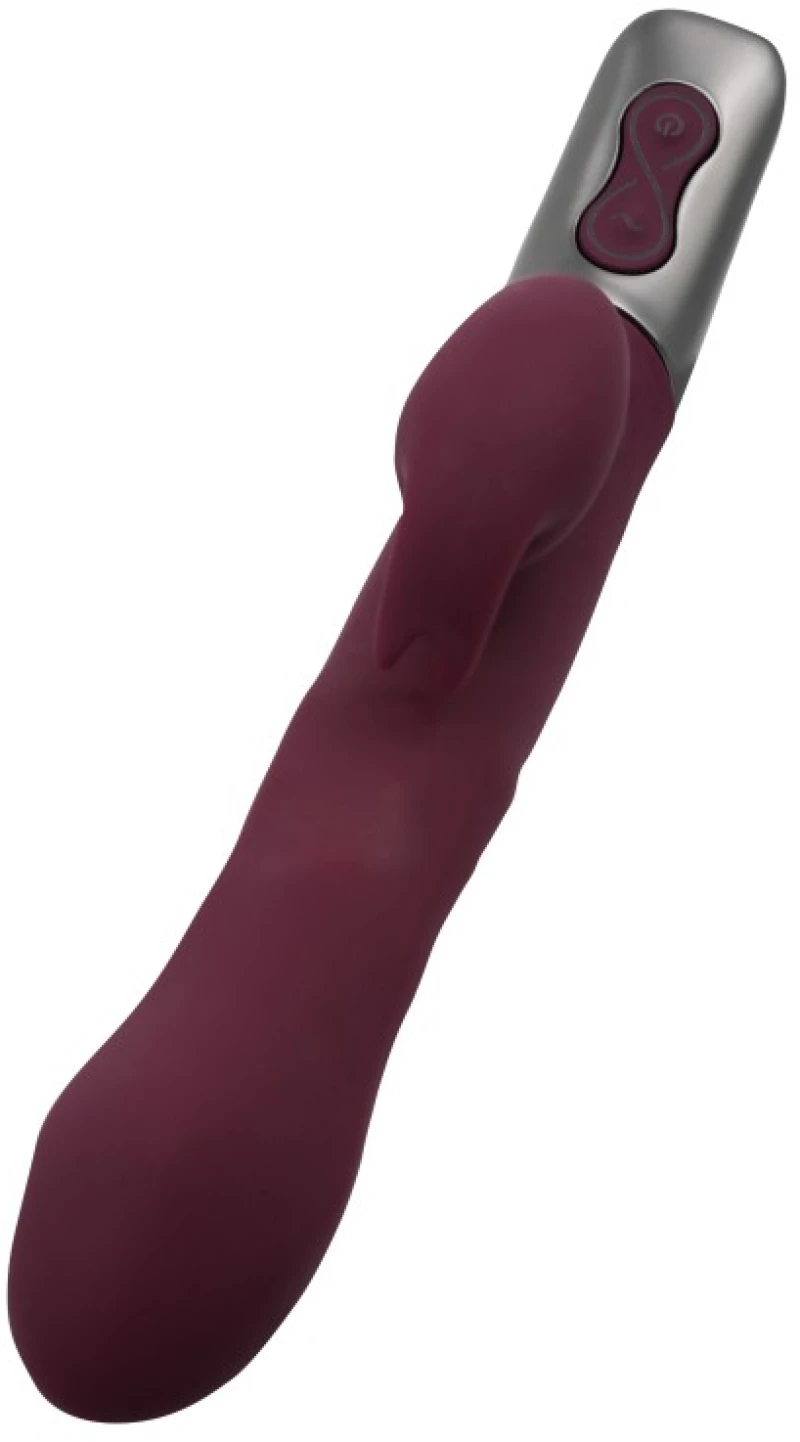 TITANZ 8.5" SILICONE RECHARGEABLE VIBRATOR