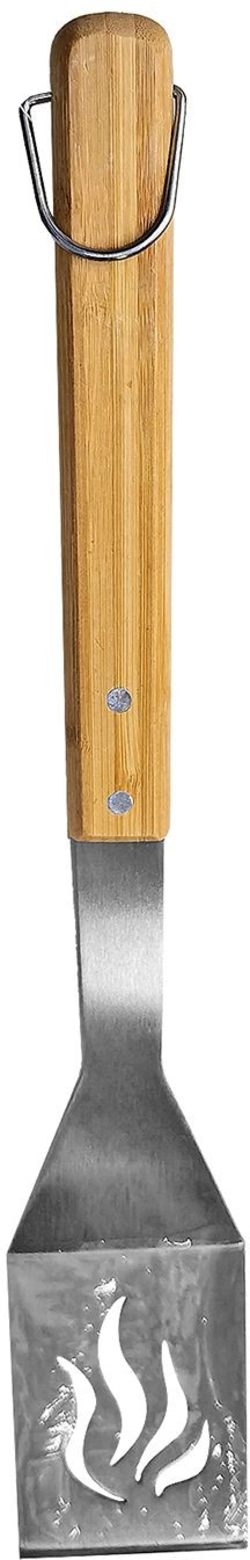 Σπάτουλα Bbq με Ξύλινη Λαβή 48cm Homie 1011155