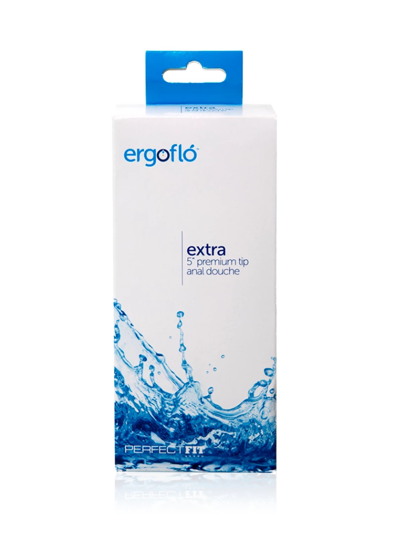 Ergoflo Extra - Anal Shower - Black