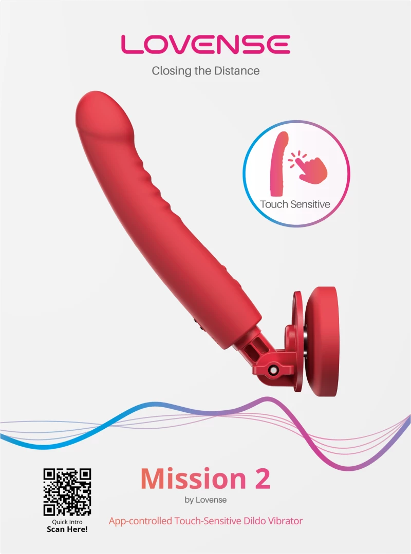 LOVENSE MISSION 2 VIBRATOR APP CONTROLLED