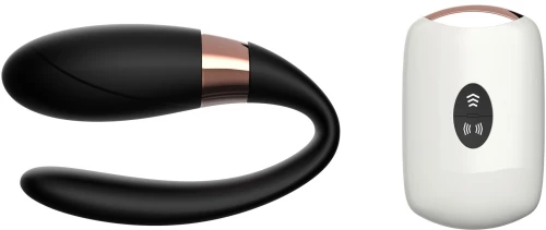 Stymulator-V-Vibe Black USB 7 Function / Remote Control