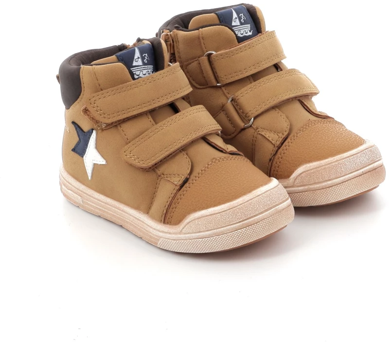 Παιδικό Μποτάκι για Αγόρι Bubble Kids Χρώματος Καφέ C1141