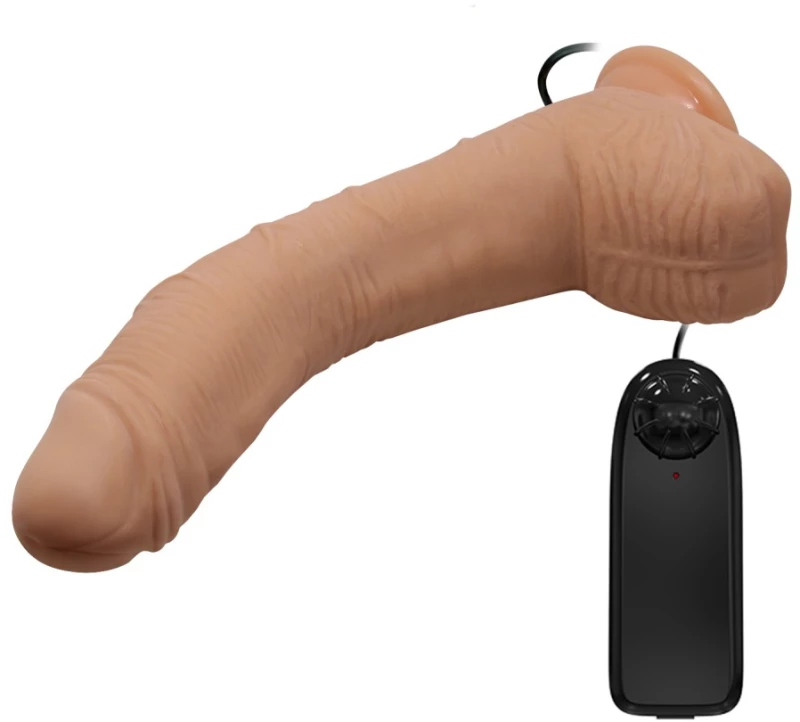 Beautiful Alex 11" Vibrating Dildo