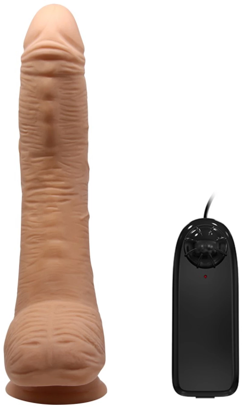 Beautiful Alex 11" Vibrating Dildo