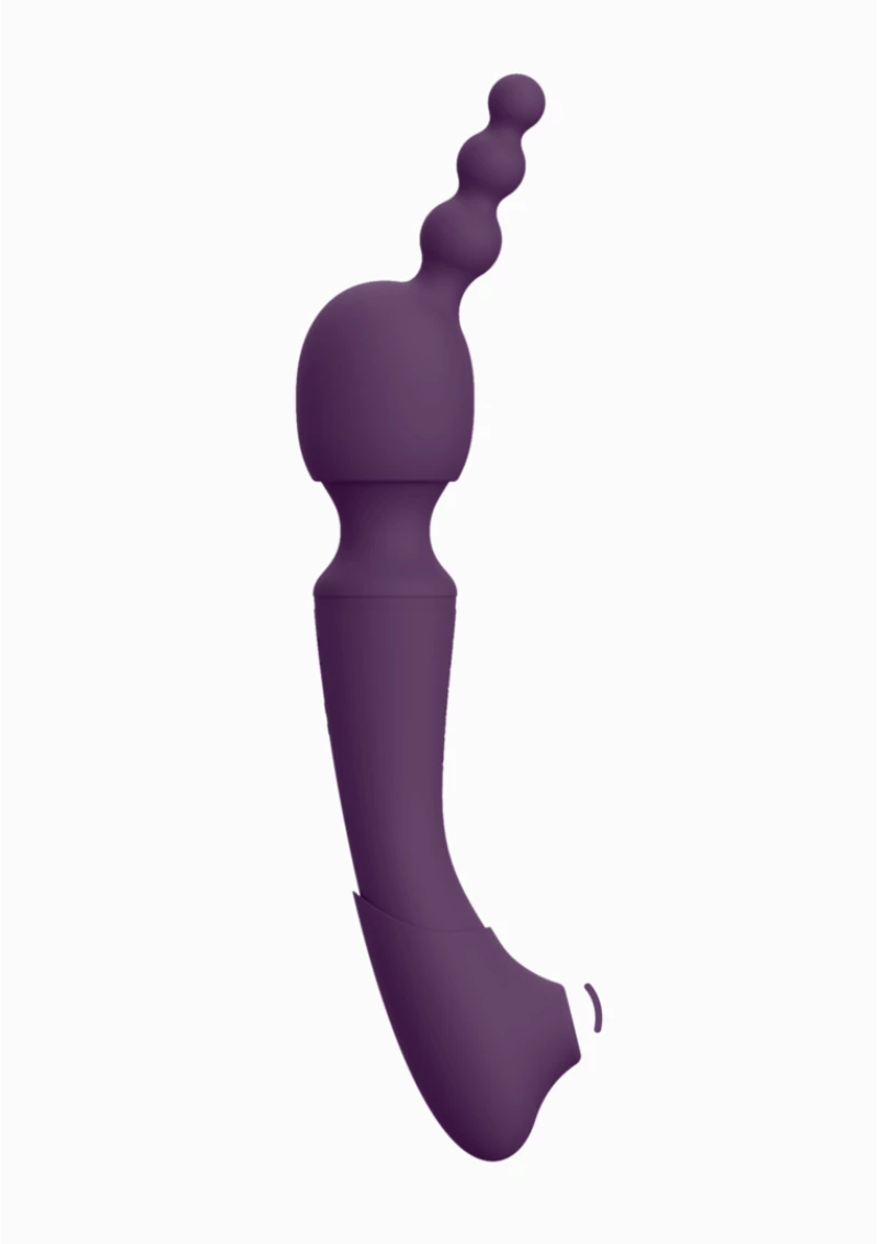 Nami - Pulse Wave & Vibrating Wand Purple