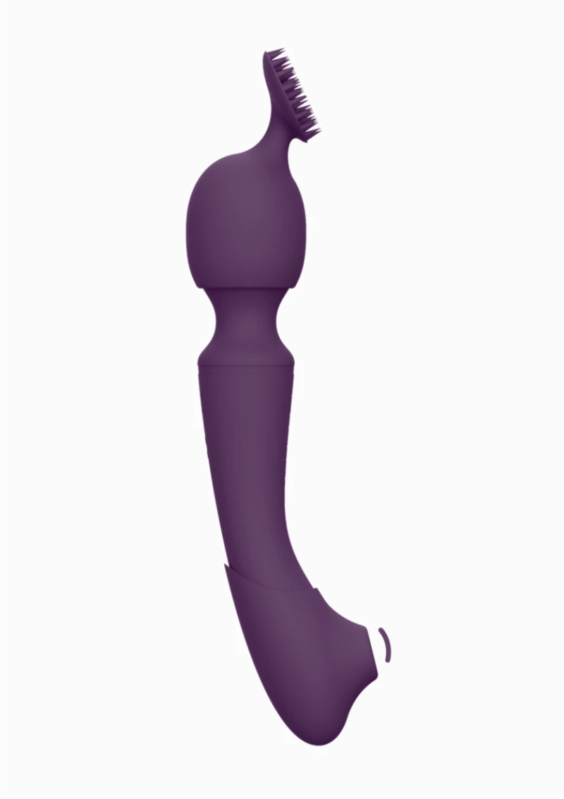 Nami - Pulse Wave & Vibrating Wand Purple