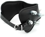 Leather Padded Collar Spikey Nuts