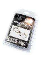 Mister B HandCuffs Hinged Steel