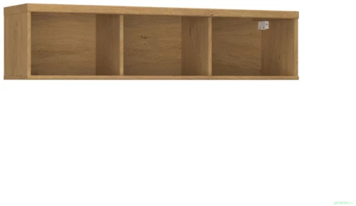 Κρεμαστό Ράφι Pavi Βελανιδιά 120x28.1x28.8cm
