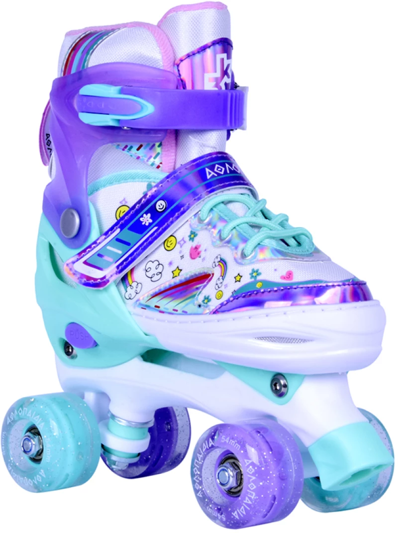 ΑΘΛΟΠΑΙΔΙΑ αυξομειούμενα roller skates - Μέντα Μέντα