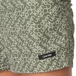 CALVIN KLEIN MEDIUM DRAWSTRING PRINT SWIMSHORTS MEN CALVIN KLEIN ΕΚΡΟΥ- ΧΑΚΙ (KM0KM01120-0IA)