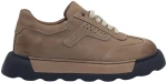 Ανδρικά Δερμάτινα Sneakers - 5688BP - Μπέζ