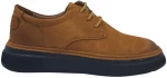 Ανδρικά Δερμάτινα Sneakers - 6675B - Ταμπά