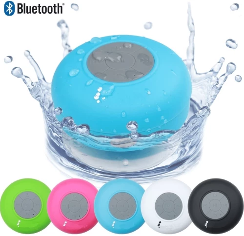 Ηχείο Bluetooth Βεντούζα Αδιάβροχο Κωδ. 44068 Σιελ