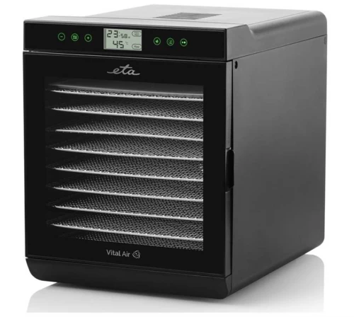 ETA Vital Air II 230290000 Αποξηραντής Τροφίμων με 10 Ράφια και Ρυθμιζόμενη Θερμοκρασία 35–70 °C