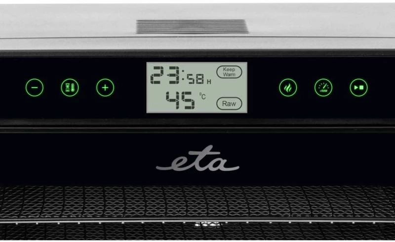 ETA Vital Air II 230290000 Αποξηραντής Τροφίμων με 10 Ράφια και Ρυθμιζόμενη Θερμοκρασία 35–70 °C