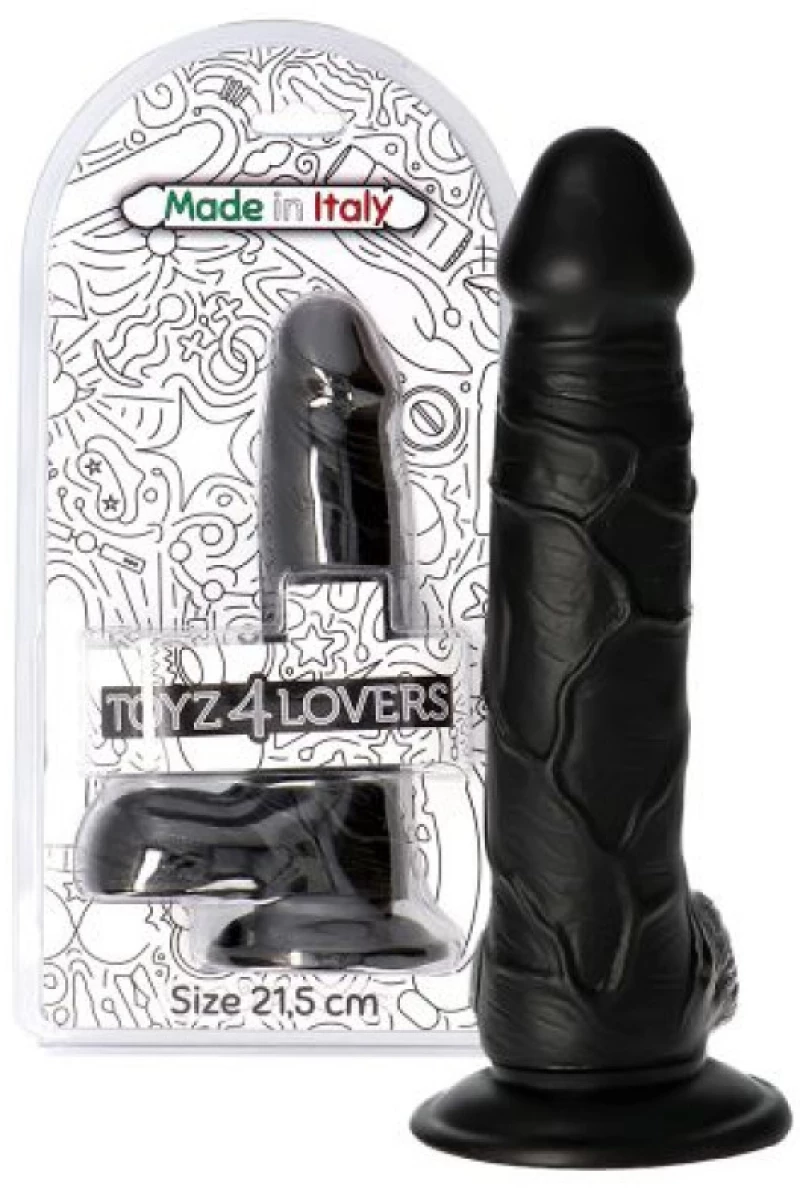 Black Sergio Dildo 21,5 cm