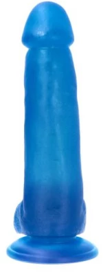 Fulvio Transparent blue dildo 31 cm