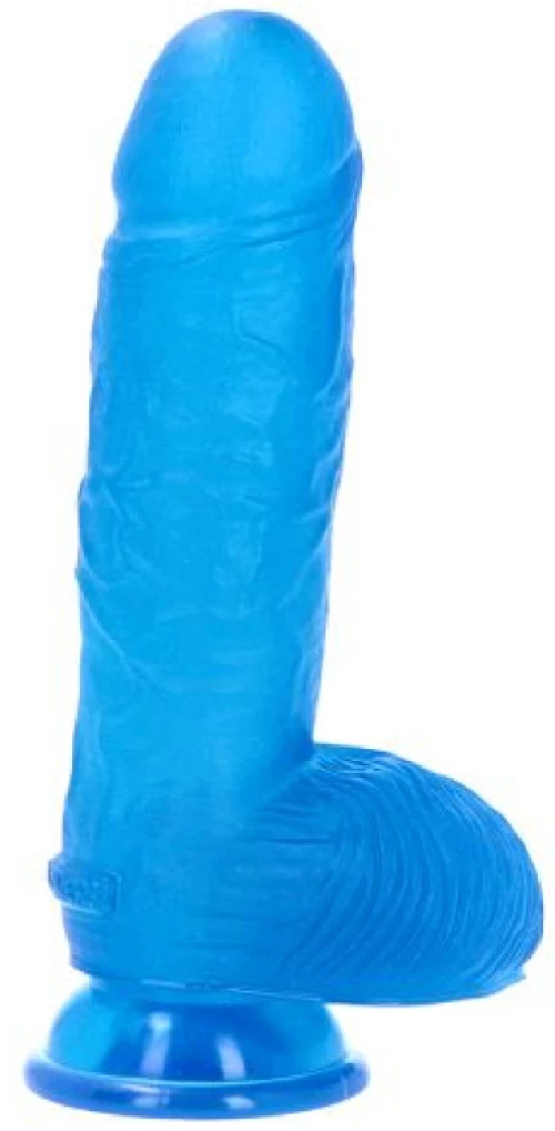 Enea transparent blue dildo