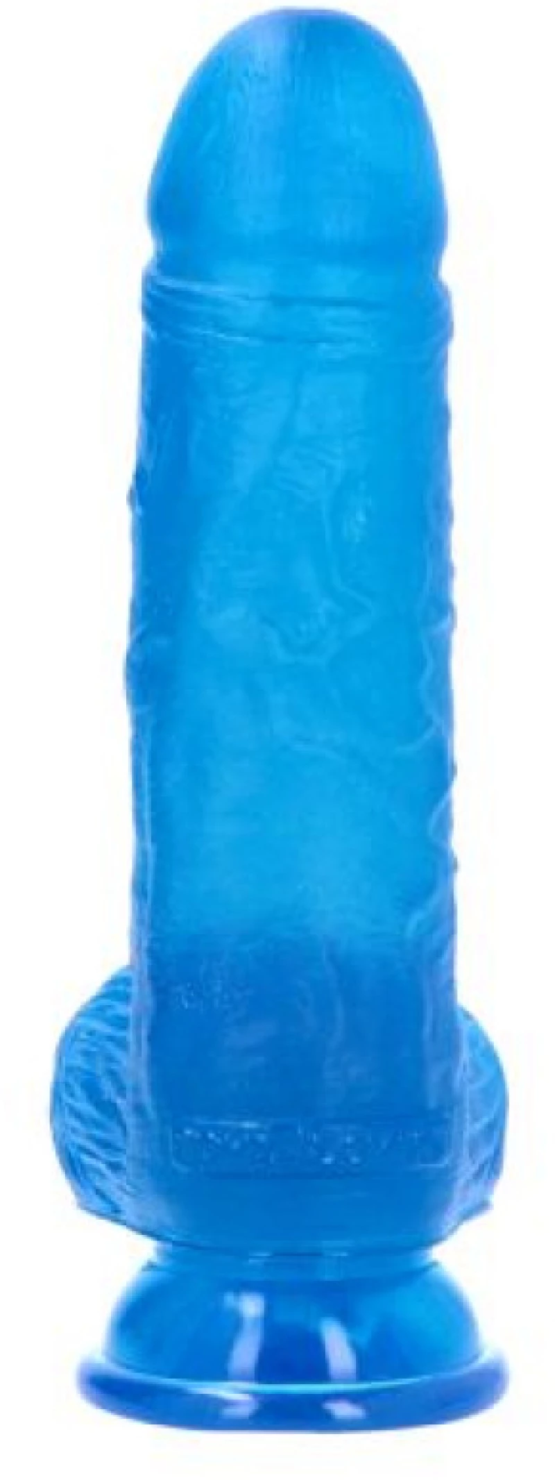 Enea transparent blue dildo