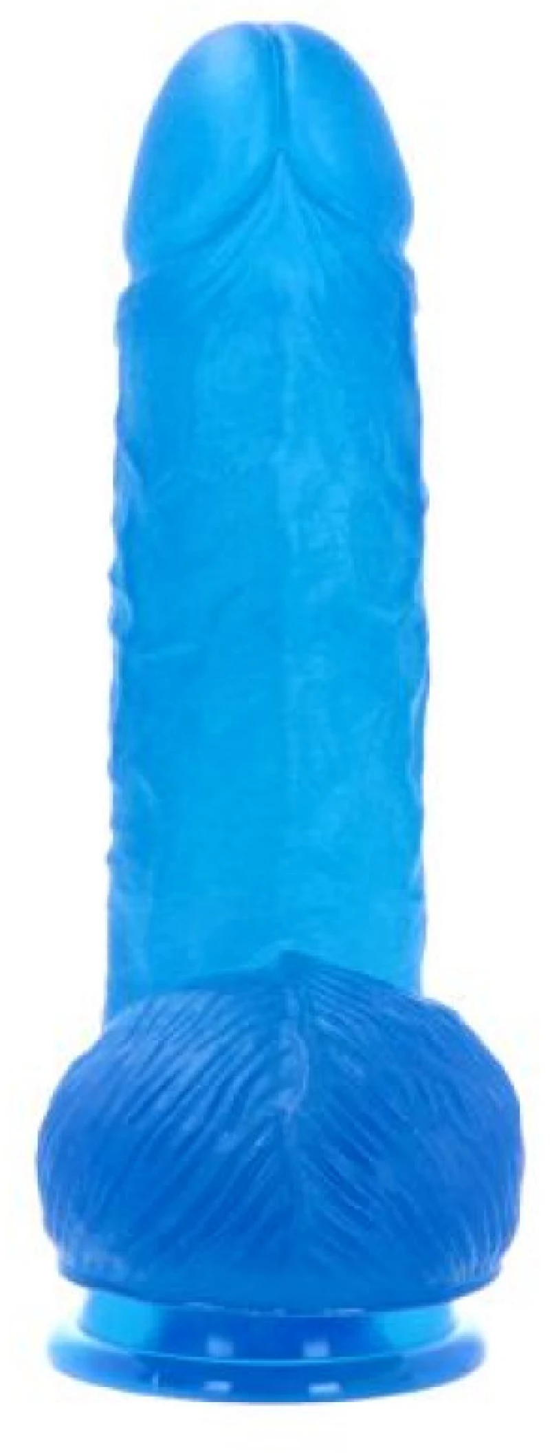 Enea transparent blue dildo