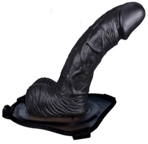Strap-on dildo Erection Assistant 8 Black