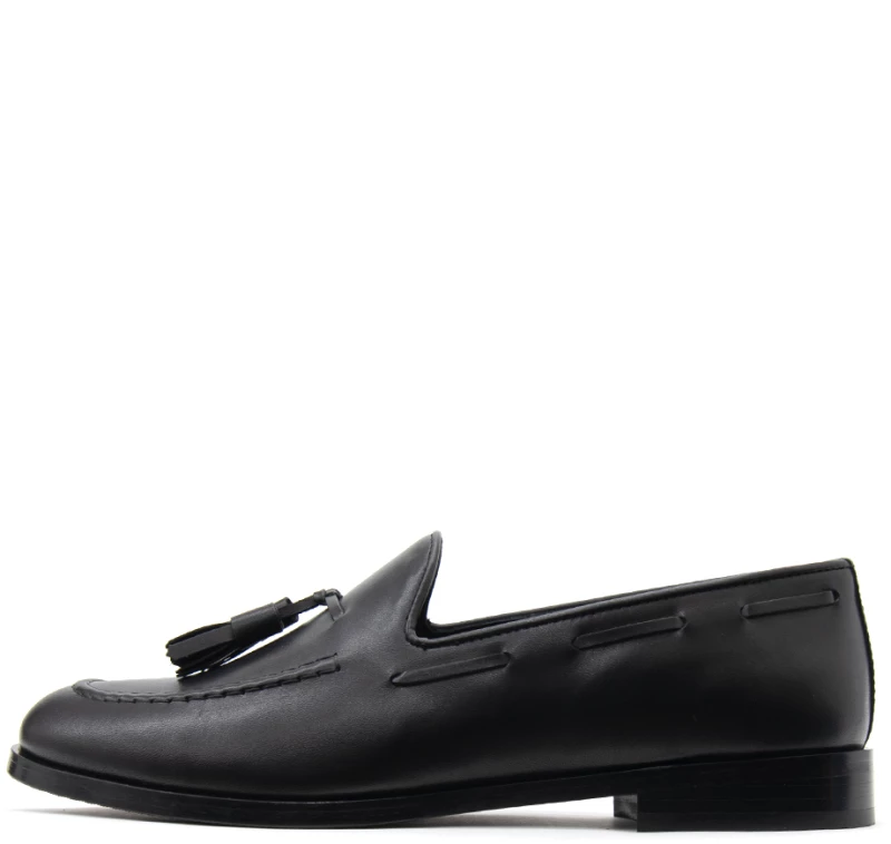 KALOGIROU ANTONY LEATHER LOAFERS MEN KALOGIROU ΜΑΥΡΟ (455054416-0-BLACK-L)