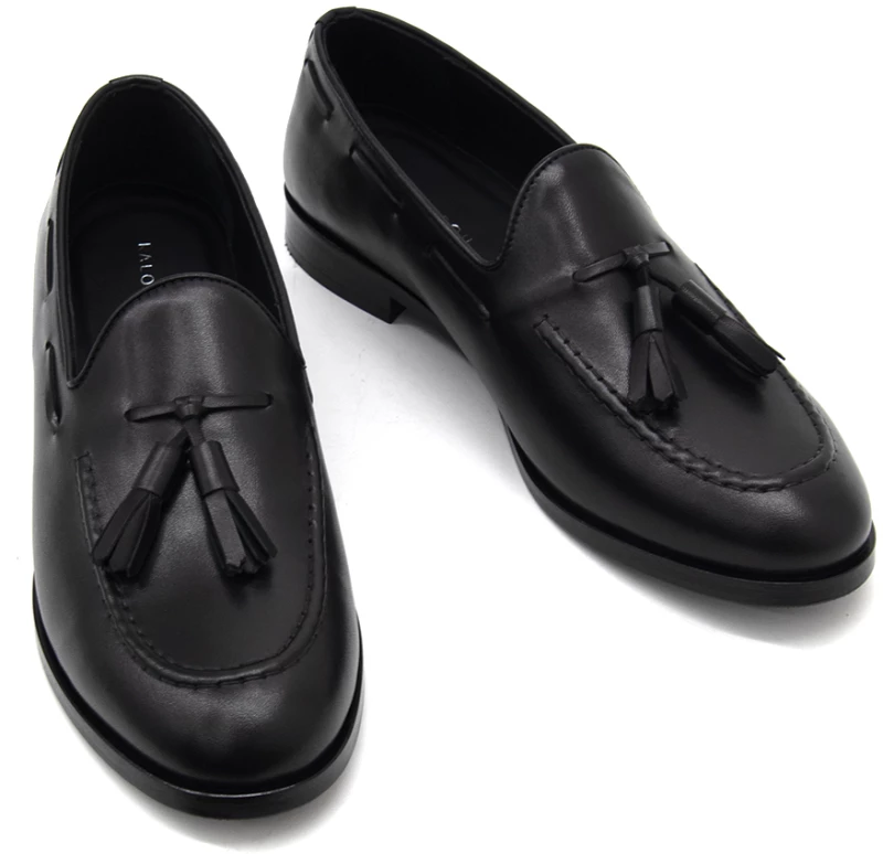 KALOGIROU ANTONY LEATHER LOAFERS MEN KALOGIROU ΜΑΥΡΟ (455054416-0-BLACK-L)