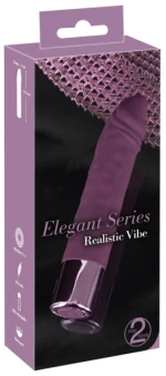 Δονητής Elegant Series Realistic Vibe μπορντό