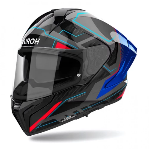 Airoh Matryx Rocket Blue/Red