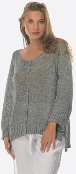 Μπλούζα Γυναικεία Sweater Silver