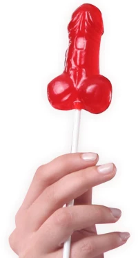 SECRETPLAY - LOLLIPOP PENIS GUMMY STRAWBERRY